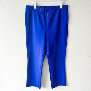 Ann Taylor cobalt blue ponte work pants BNWOT size L